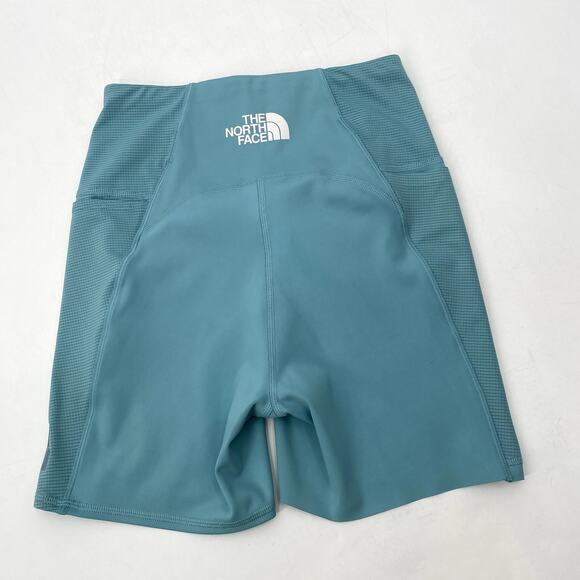 The north Face Blue Bike Shorts - Picture 2 of 4